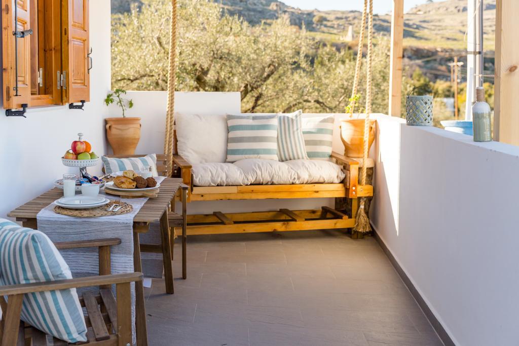 Lindos Seaview Apartment Luaran gambar